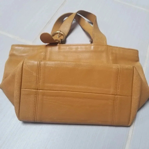 Coach Vintage Waverly Bag Saffron  Yellow #4133 - Picture 2 of 16